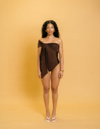 Mobay Draped Swimsuit