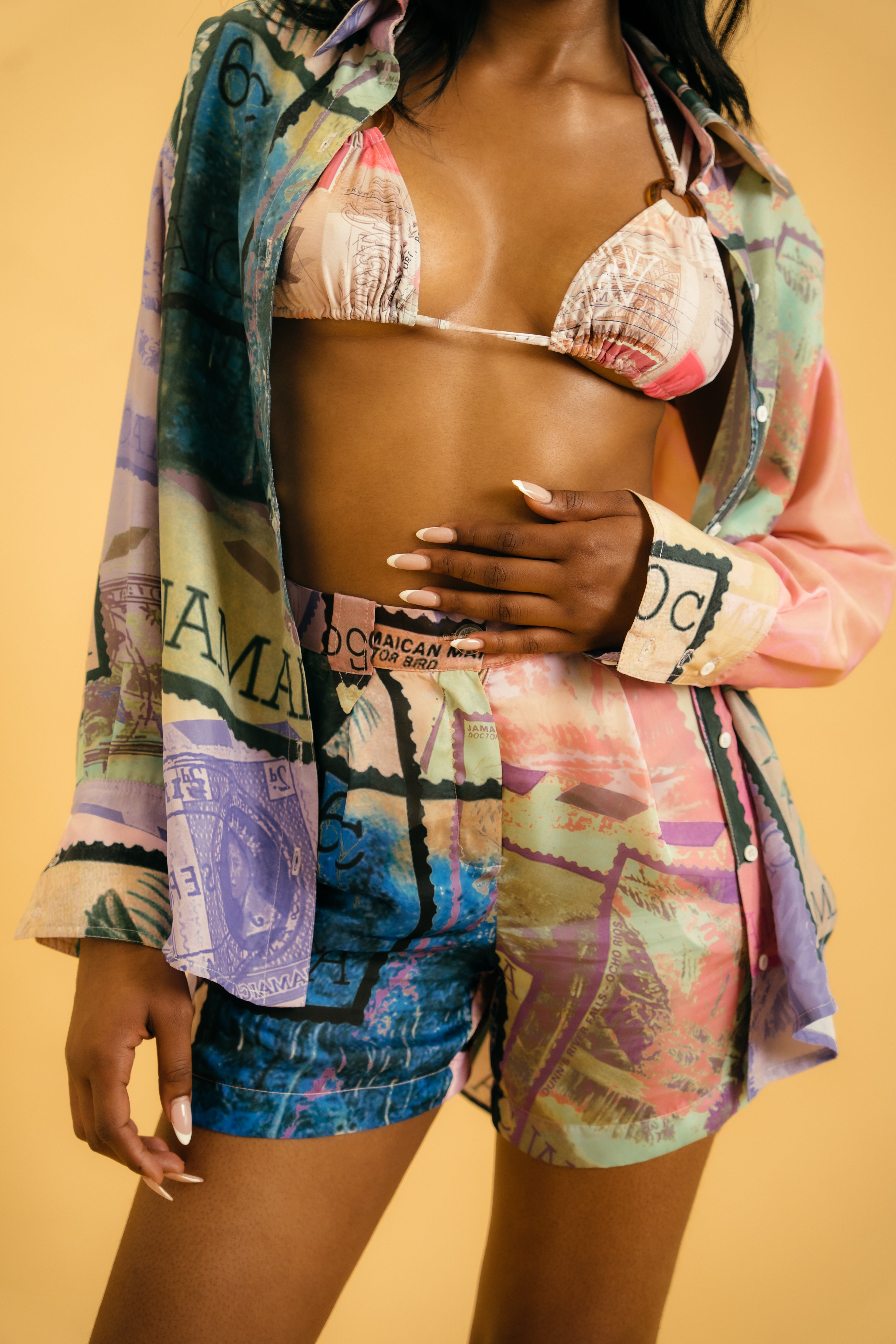 Hellshire Satin Shorts